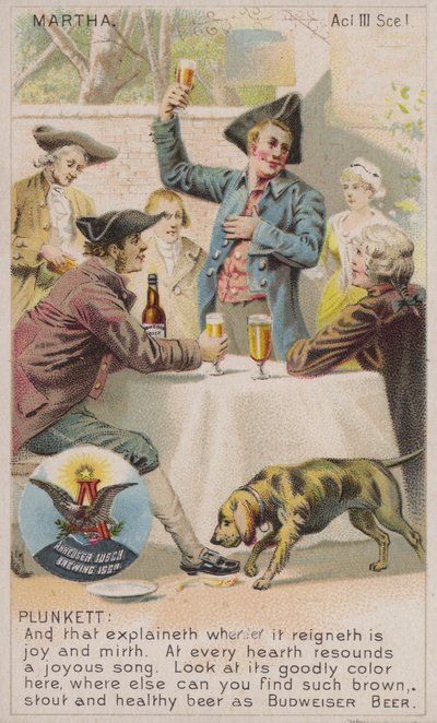 Bière Budweiser - American School